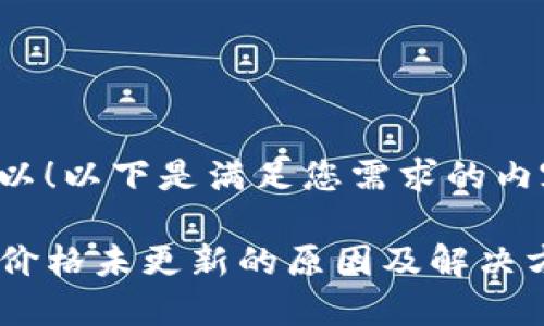 当然可以！以下是满足您需求的内容结构：

TP钱包价格未更新的原因及解决方法